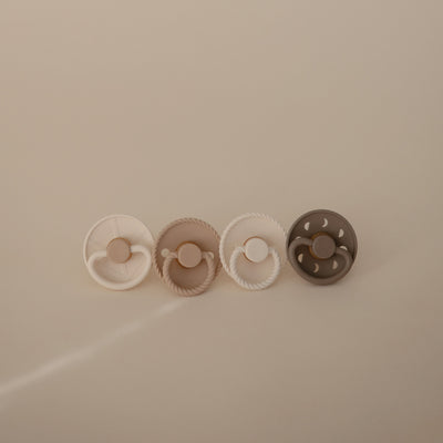FRIGG Rubber Pacifier 4-Pack
