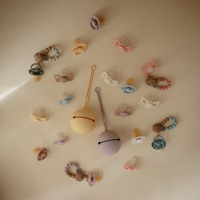 Mushie Silicone Pacifier Case – On-the-Go Pacifier Holder