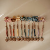 Mushie Eva Silicone Pacifier Clip