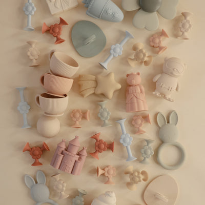 Silicone Suction Builder Toy Set