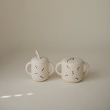 Mushie Silicone Training Cup + Straw