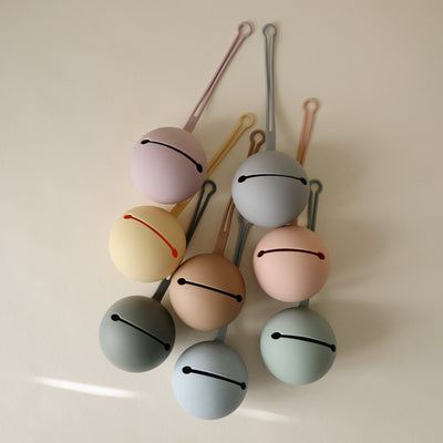 Mushie Silicone Pacifier Case – On-the-Go Pacifier Holder