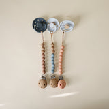 Mushie Eva Silicone Pacifier Clip