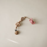 Silicone & Wooden Pacifier Clip