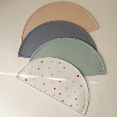 Mushie Silicone Placemat – Food-Grade Baby Placemat