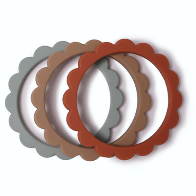 Mushie Silicone Baby Teether – Food Grade Silicone Teething Toy