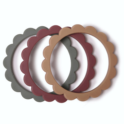 Mushie Silicone Baby Teether – Food Grade Silicone Teething Toy