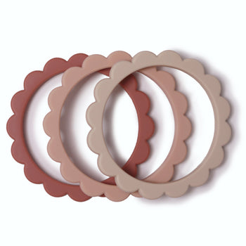 Mushie Silicone Baby Teether – Food Grade Silicone Teething Toy