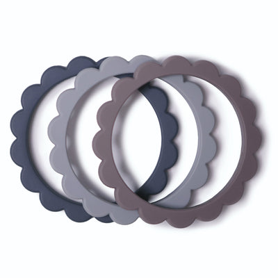 Mushie Silicone Baby Teether – Food Grade Silicone Teething Toy
