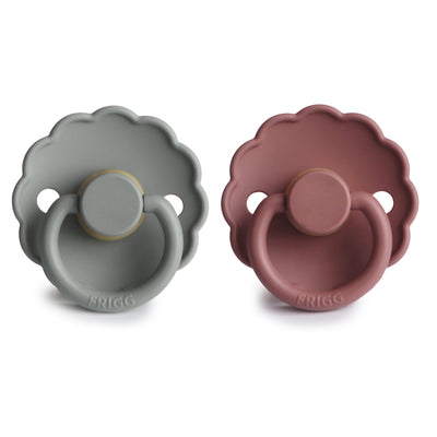 FRIGG Daisy Rubber Pacifier – Natural Latex Baby Pacifier