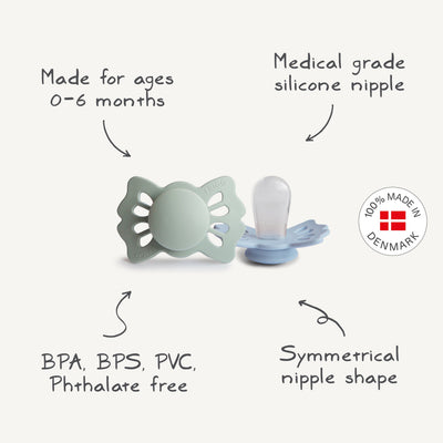 FRIGG Lucky Silicone Pacifier – Symmetrical Nipple