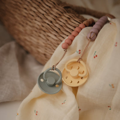 Mushie Eva Silicone Pacifier Clip