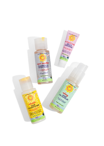 California Baby Hair Care Sample Kit – Gentle Baby Hair Essentials Set