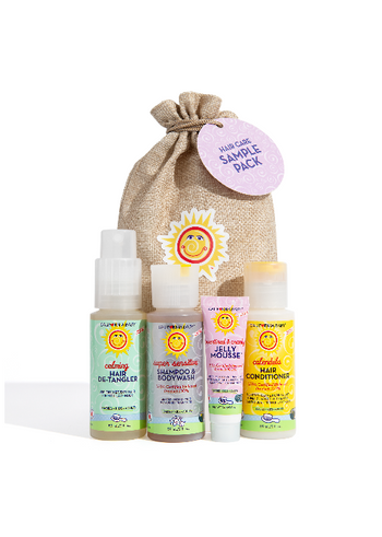 California Baby Hair Care Sample Kit – Gentle Baby Hair Essentials Set