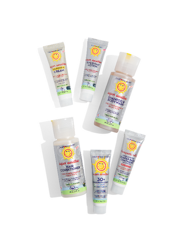 California Baby Super Sensitive Sample Pack – Fragrance-Free Baby Essentials