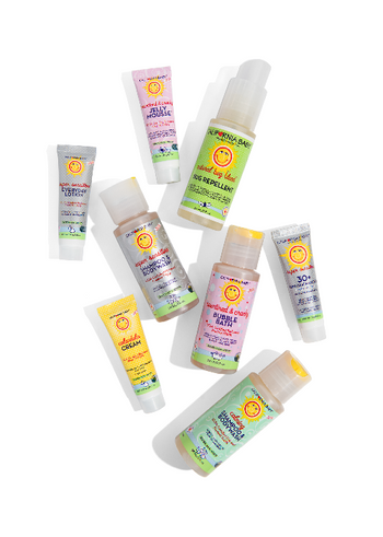 California Baby Skincare Sampler Set Travel Kit