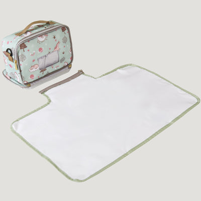 SUNVENO Portable Diaper Changing Bag – 3-in-1 Changing Pad & Stroller Organizer