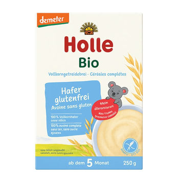 Holle Organic Wholegrain Oats Gluten-Free Porridge 250 g (171501)(EXP:07/14/26)