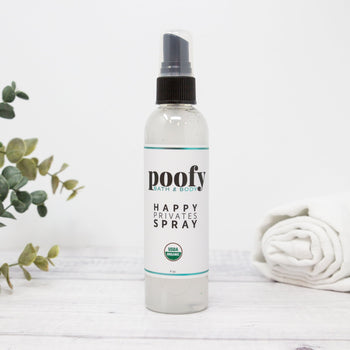 Poofy Organics Happy Privates Cooling Spray Organic