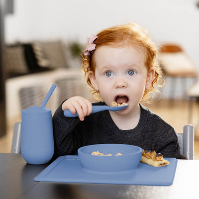 Happy Utensils – Spoon, Fork, and Safe Knife Set for Toddlers and Preschoolers