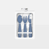 Happy Utensils – Spoon, Fork, and Safe Knife Set for Toddlers and Preschoolers