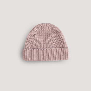 Chunky Knit Baby Beanie – Organic Cotton