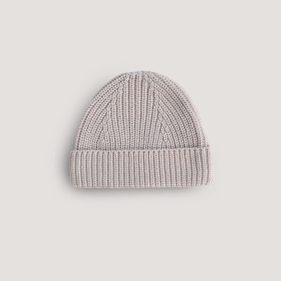 Chunky Knit Baby Beanie – Organic Cotton