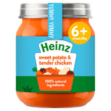 Heinz Sweet Potato & Chicken Baby Food Jar 120g (6+ Months)