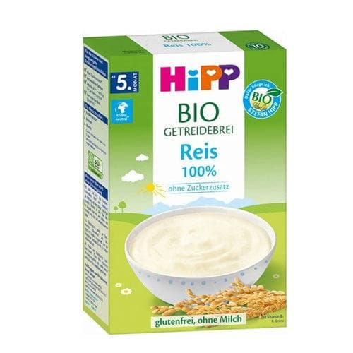 Hipp Rice HiPP 100% Rice Organic Baby Cereal - Safe and Nutritious Meals ...