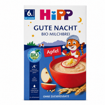 HiPP Good Night Oat Apple Organic Milk & Cereal 475 g (DA30015)