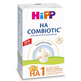 Hipp HA Combiotic infant formula packaging on a white background