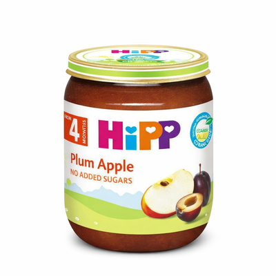 HiPP Plum Apple Puree 125G (4204)