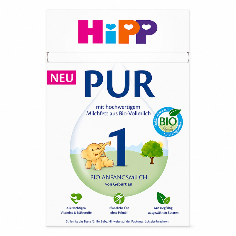 HiPP Stage 1 PUR Organic Infant Formula 500g From Birth