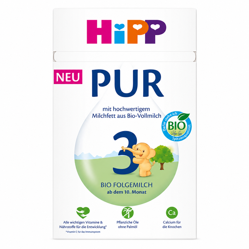 HiPP Stage 3 PUR Organic Follow-On Formula 500g 10+ Months
