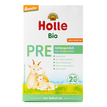 Holle Goat Stage Pre European Organic Baby Infant Formula (400g) - Euromallusa