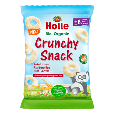 Holle Organic Crunchy Snack Rice-Lentils 25 g (161804) - Euromallusa