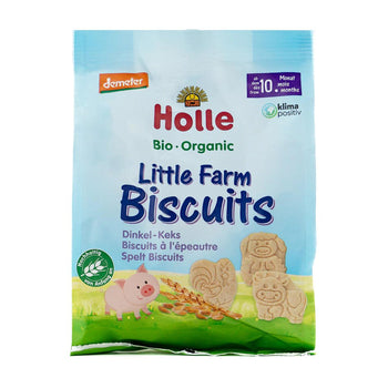 Holle Organic Little Farm Biscuits Spelt 100G (167404) - Euromallusa