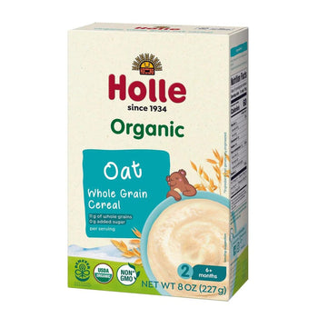 Holle Organic Wholegrain Oat Cereal - Euromallusa