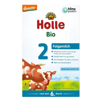 Holle Cow Milk Stage 2 Organic Formula (600g) - Euromallusa