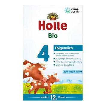 Holle Cow Milk Stage 4 Erropean Organic Baby Formula (600g) - Euromallusa