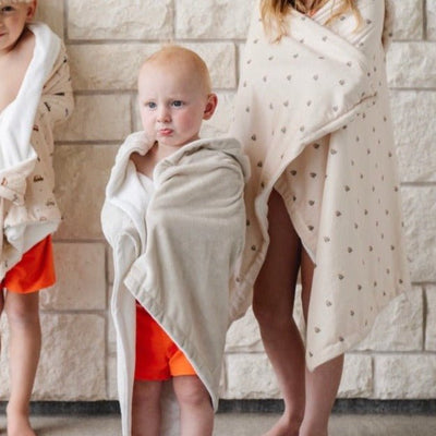 Saranoni Minky Hooded Towel