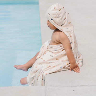 Saranoni Minky Hooded Towel