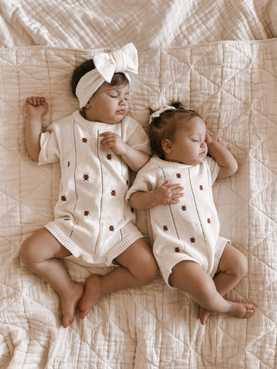 Ladybug Organic Romper