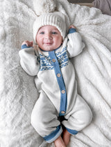 Fair Isle Jumpsuit – Cozy Nordic Charm in Organic Cotton