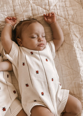 Ladybug Organic Romper