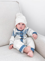 Fair Isle Jumpsuit – Cozy Nordic Charm in Organic Cotton