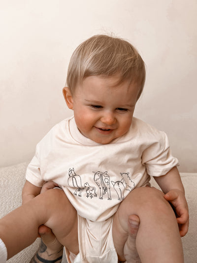 Down on the Farm Short Set – Summer Comfort, Farmyard Fun
