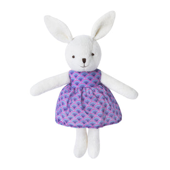 Apple Park Little Bunny Plush - White