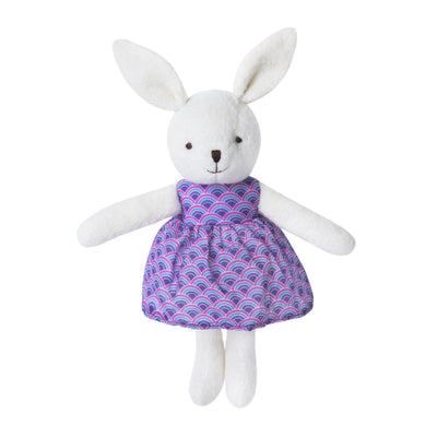 Apple Park Little Bunny Plush - White