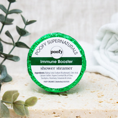 Poofy Organics Immune Booster Shower Steamer – Clove & Rosemary